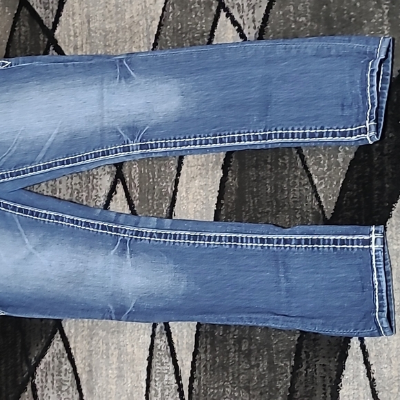 ROCK REVIVAL SHAYLEE RHINESTONES EASY-FIT SKINNY DENIM JEAN - Picture 10 of 16